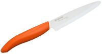 Uniwersalny 11cm pomarańczowa rączka, Kuchenny nóż ceramiczny Kyocera