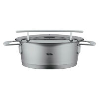 FISSLER - Phi Collection® - Garnek niski ze szklaną pokrywą - 2,3 l - Ø20 cm