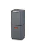 JOSEPH JOSEPH - Kosz do segregacji śmieci 40 l. Totem Compact Grafitowy
