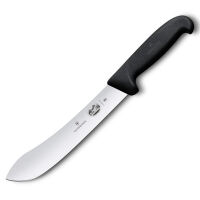 VICTORINOX - Fibrox - Nóż rzeźnicki - 18 cm - Czarny