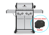 BROIL KING - Grill gazowy Baron S490 + Pokrowiec Select GRATIS