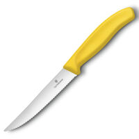 VICTORINOX - Swiss Classic - Nóż do steków - 12 cm - Żółty