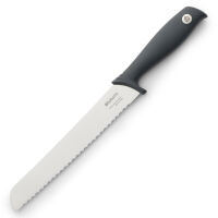 BRABANTIA 120626 - Tasty+ - Nóż do pieczywa 20 cm - Ciemnoszary