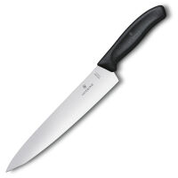 VICTORINOX - Swiss Classic - Nóż do porcjowania - 22 cm - Czarny