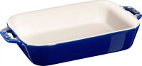 Prostokątny półmisek ceramiczny Staub - 4.5 ltr, Niebieski