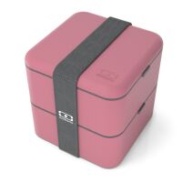 MONBENTO - Lunchbox Bento Square, Pink Blush