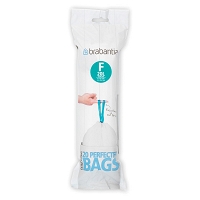 BRABANTIA - PerfectFit Bags - Worki na śmieci rozmiar F - 20 l slimline - 20 szt.