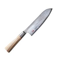 SUNCRAFT - Nóż kuchenny SENZO TWISTED OCTAGON Santoku 167 mm