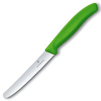 VICTORINOX - Swiss Classic - Nóż do warzyw i owoców - 11 cm - Zielony