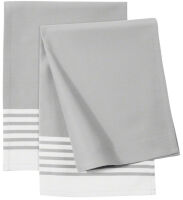 Zestaw 2 ręczników Zwilling - Srebrny, 50 cm