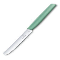 VICTORINOX - Swiss Modern - Nóż stołowy - Gładkie ostrze - 11 cm - Miętowo-zielony