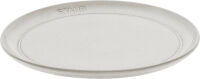 Talerz ceramiczny Staub - 22 cm, Biała trufla