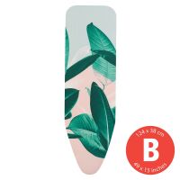 BRABANTIA 118869 - PerfectFit - Pokrowiec na deskę do prasowania - rozmiar B - Tropical Leaves