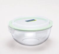 GLASSLOCK - Mixing Bowl - Szklana misa 2.000 ml - zielona