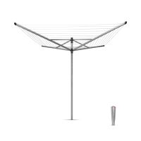 BRABANTIA 311000 - Lift-O-Matic - Suszarka ogrodowa 60 m - Mocowanie do gruntu