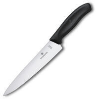 VICTORINOX - Swiss Classic - Nóż do porcjowania - 19 cm - Czarny