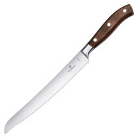 VICTORINOX - Grand Maitre - Nóż chleba i ciast kuty - 23 cm - Klonowa rękojeść
