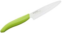 Uniwersalny 11cm zielona rączka, Kuchenny nóż ceramiczny Kyocera