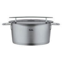 FISSLER - Phi Collection® - Garnek ze szklaną pokrywą - 5.1 l - Ø24 cm