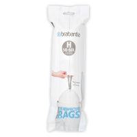 BRABANTIA - PerfectFit Bags - Worki na śmieci rozmiar H - 50-60 l - 10 szt.