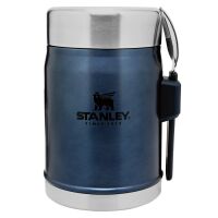 STANLEY - Classic - Termos obiadowy ze sztućcami - 0,4 l - Granatowy