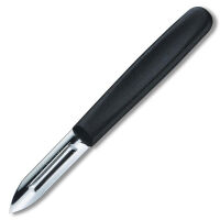 VICTORINOX - Kitchen Utensils - Obieraczka uniwersalna - Gładkie ostrze - Czarny