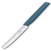 VICTORINOX - Swiss Modern - Nóż do warzyw i owoców - 11 cm - Chabrowy błękit