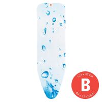 BRABANTIA - PerfectFit - Pokrowiec na deskę do prasowania - rozmiar B - Ice Water