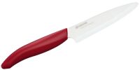 Uniwersalny 11cm czerwona rączka, Kuchenny nóż ceramiczny Kyocera
