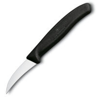 VICTORINOX - Swiss Classic - Nóż do profilowania - 6 cm - Czarny