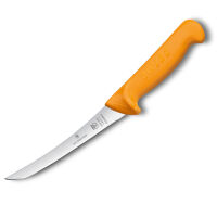 VICTORINOX - Swibo - Nóż trybownik - Gładkie ostrze - 16 cm - Pomarańczowy