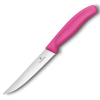 VICTORINOX - Swiss Classic - Nóż do steków - 12 cm - Różowy