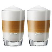 JURA - Zestaw 2 szklanek do Latte 10,5 cm - bez spodków