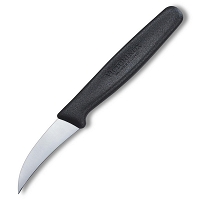 VICTORINOX - Standard - Nóż do obierania - 6 cm - Czarny